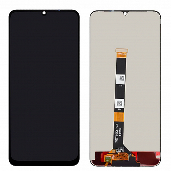 Дисплей для Realme C51, C53 (RMX3760, RMX3830) + тачскрин (черный) (copy LCD)
